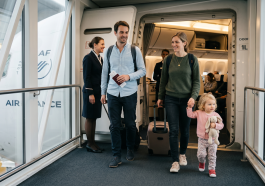 Famille avec enfant en bas age