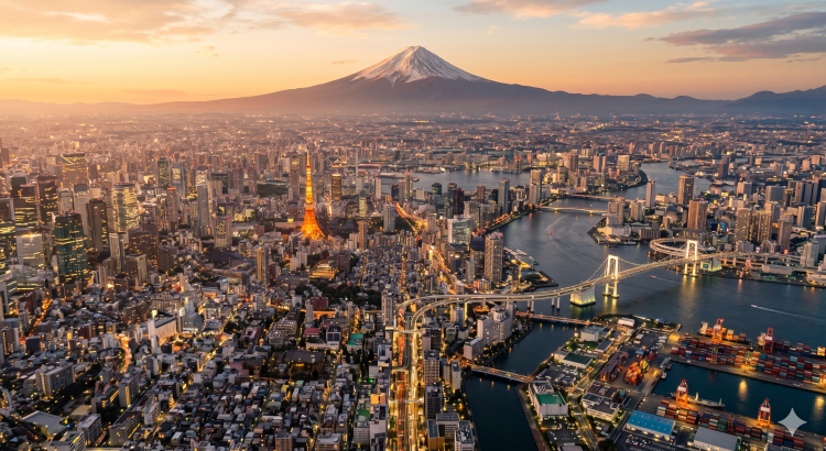 Vol Paris-Tokyo à 389€ aller-retour