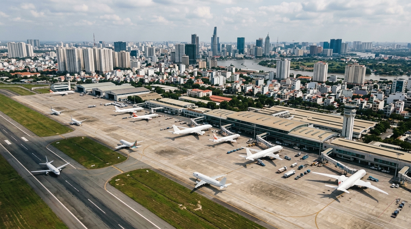 Aéroport international de Ho Chi Minh-Ville terminal départ