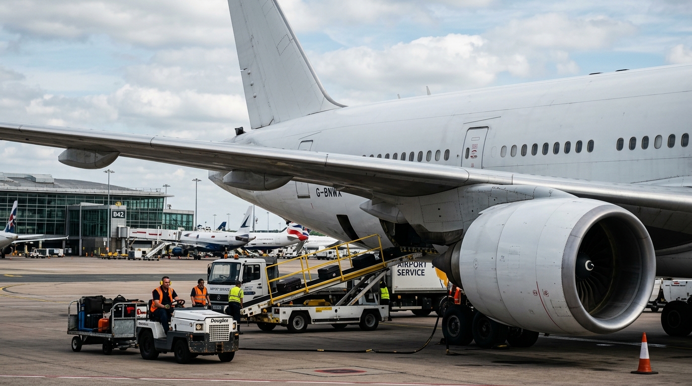 Boeing 777 Turkish Airlines sur un tarmac d'aéroport