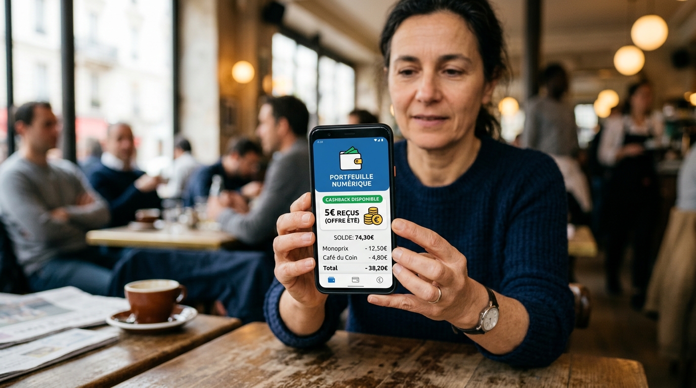 Portefeuille numérique X Money sur smartphone